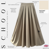 Jupe longue écolière « SCHOOL SKIRT » - OUMMI BASICS