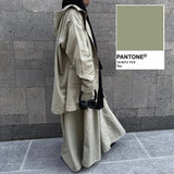 Veste oversize à capuche « EXPLORATRICE JACKET » - OUMMI BASICS
