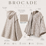 Women's oversized jacket "BROCADE JACKET" - OUMMI BASICS