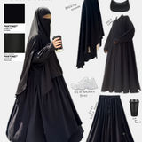 Jupe plissée satinée « SLEEK PLEATS » - OUMMI BASICS
