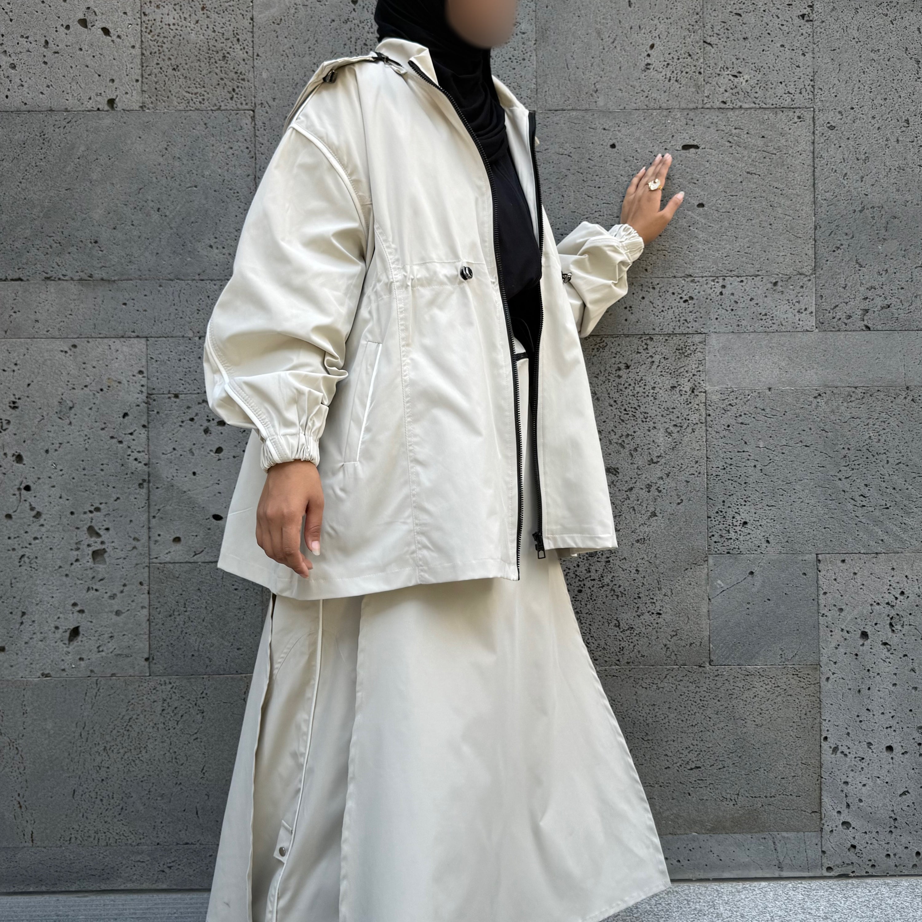 Veste oversize sportive « ACTIVE JACKET » - OUMMI BASICS