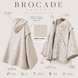 Veste oversize femme "BROCADE JACKET" - OUMMI BASICS