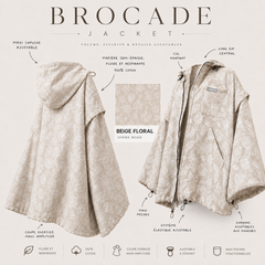 Giacca oversize donna "BROCADE JACKET" - OUMMI BASICS
