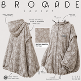 Veste oversize femme "BROCADE JACKET" - OUMMI BASICS