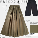Pantalon palazzo femme en lin "FREEDOM FIT" - OUMMI BASICS