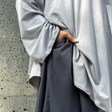 T-shirt oversize con spacchi « FLOWFIT TEE » - OUMMI BASICS
