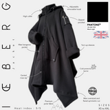 Ideberg jacket Pantone black night 