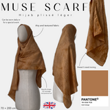 Muse scarf laced mango