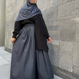 Out fit with black,skirt and school skirt 