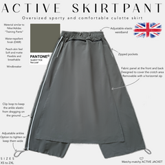 Pantone tea leaf active shirt pant