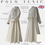 Polo tunic baby powder 