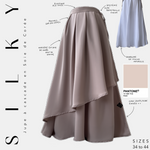 Silky skirt 