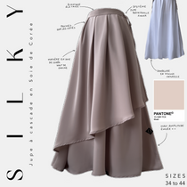 Silky skirt 