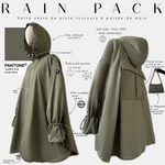 Votre veste de pluie à portée de main rain pack