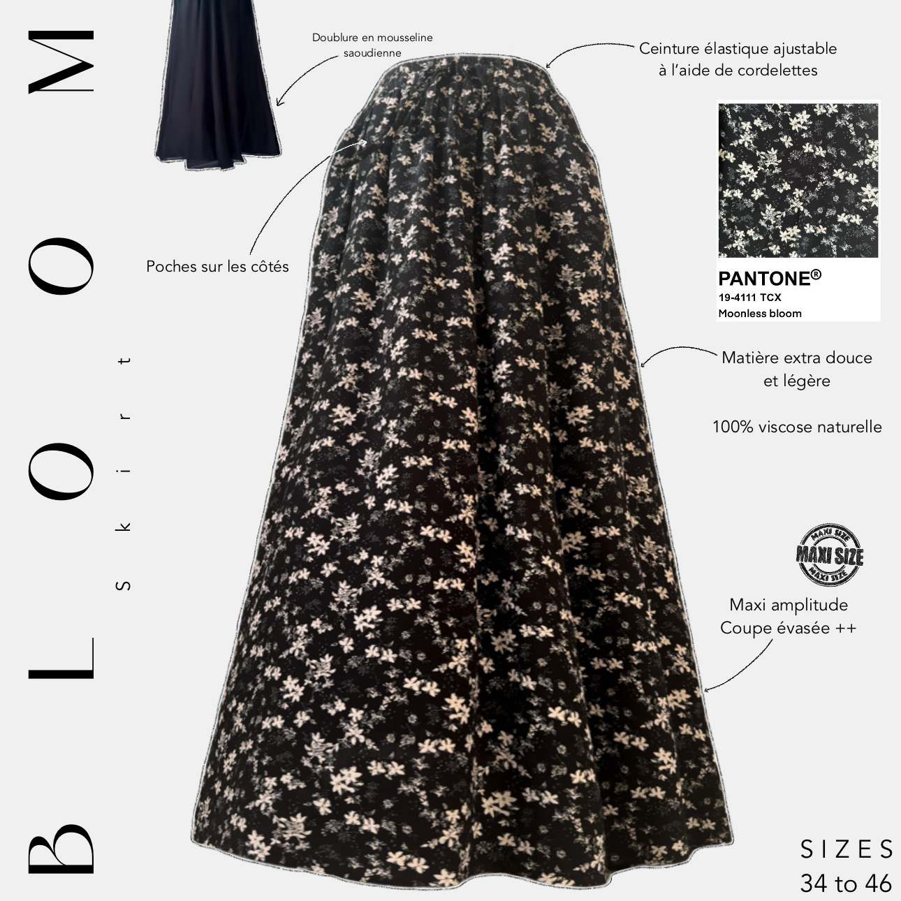 bloom skirt moonless bloom