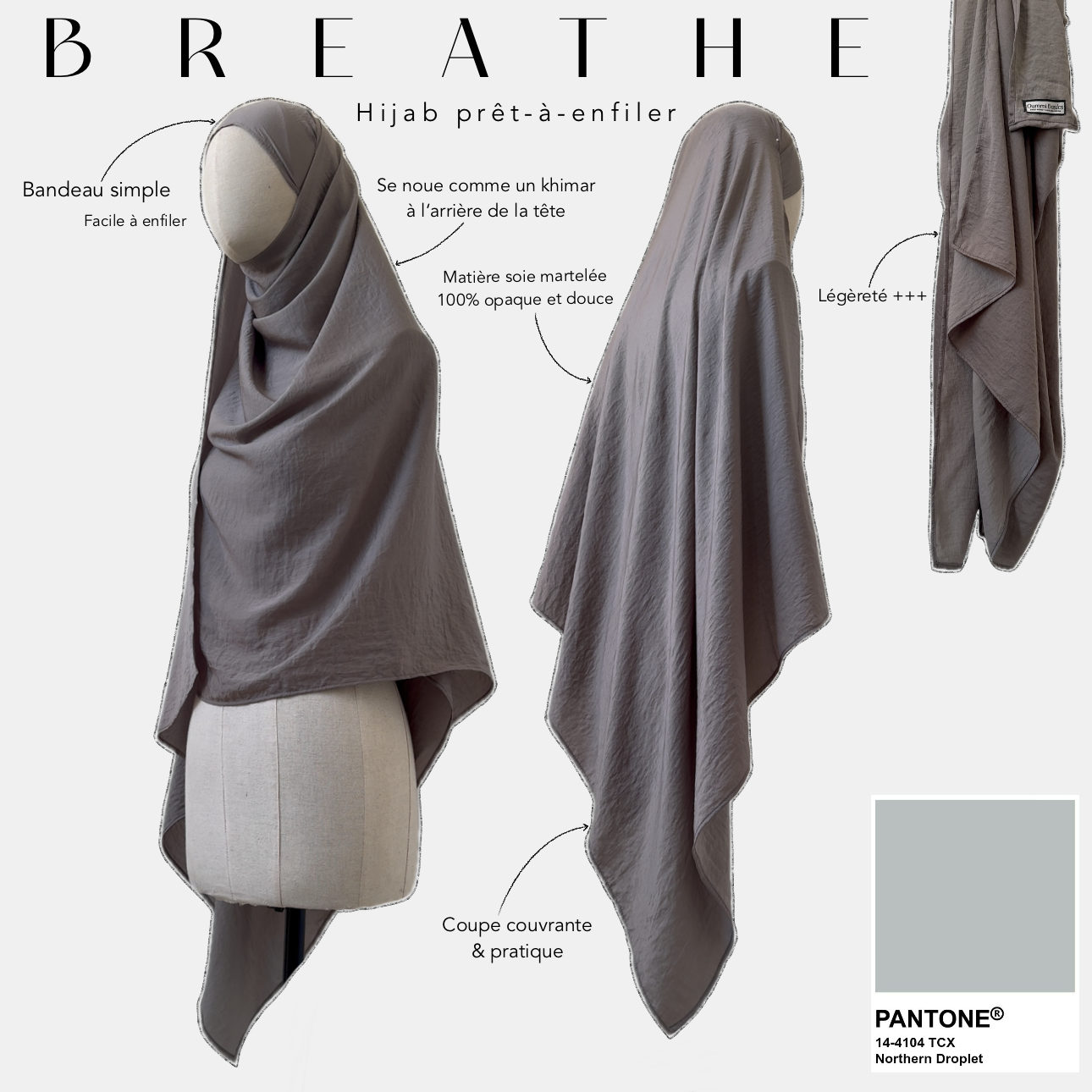 breathe hijab prêt - à - enfiler northern droplet