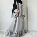 cotton whisper set gray