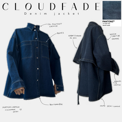 denim jacket cloudfade denim dusk 