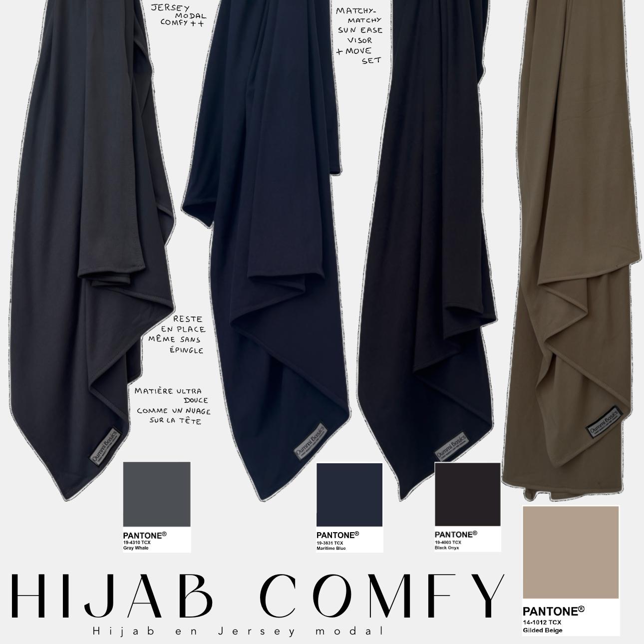 hijab en jersey modal hijab comfy 