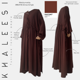 khaleesi tunique longue ample henna