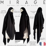 mirage khimar pantone black out
