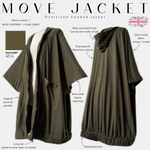 move jacket oversized hooded jacket panton 
