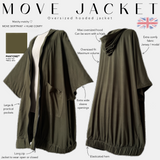 move jacket oversized hooded jacket panton 