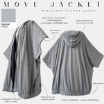 oversized hooded jacket move jacket secret spaces