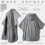 oversized hooded jacket move jacket secret spaces