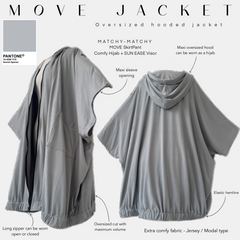 oversized hooded jacket move jacket secret spaces