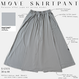 palazzo effet jupe en jersey modal move skirt pant secret spaces