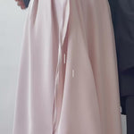 Silky skirt beige 