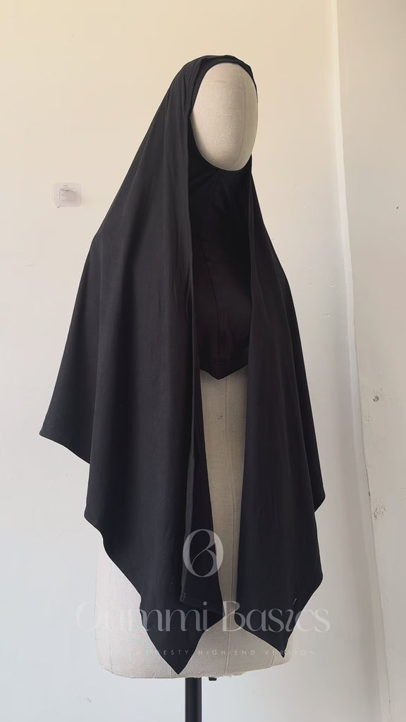 Sun ease visor black 