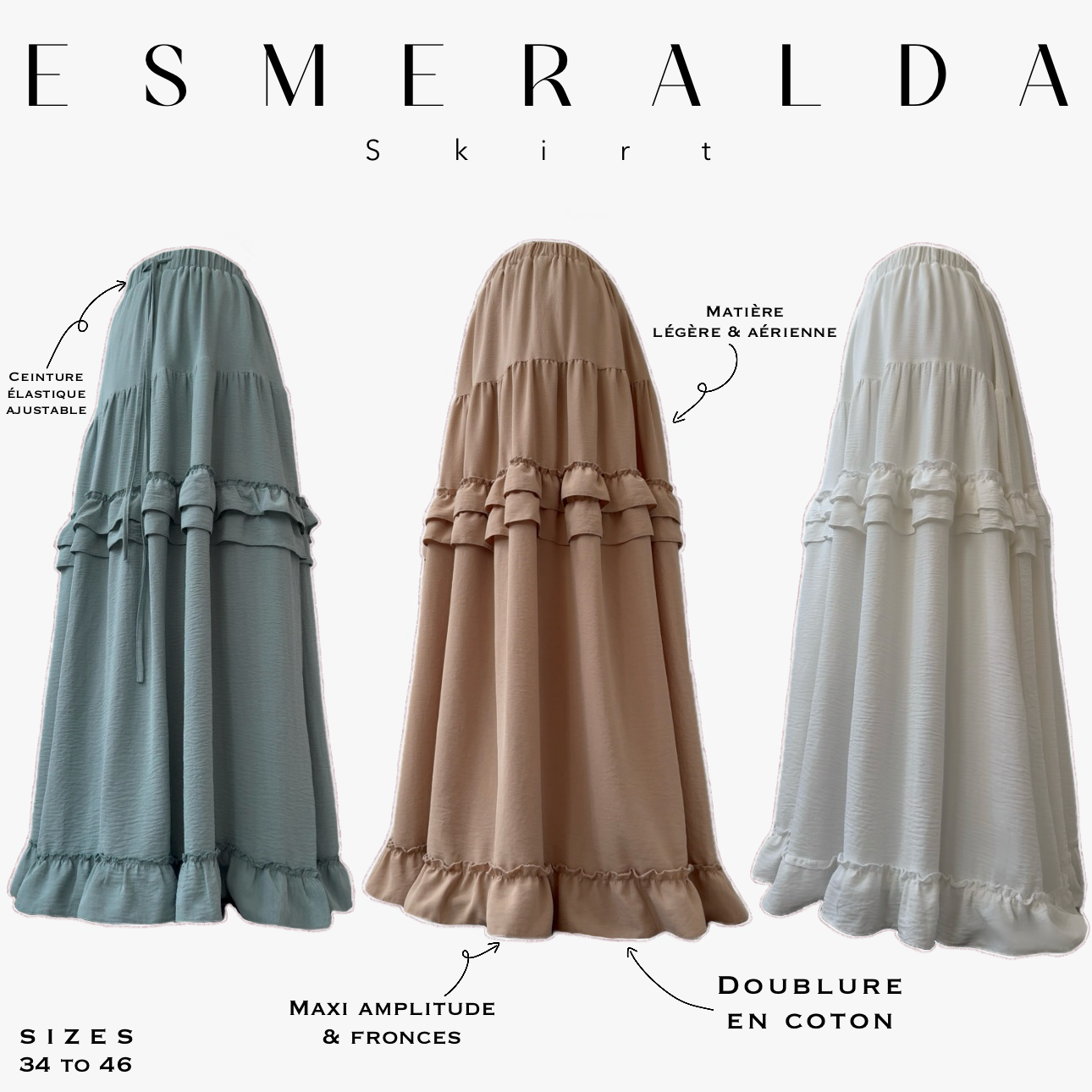 skirt esmeralda