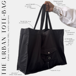 the urban tote - bag cabas noir, format  xxl, multi - options