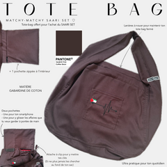 tote bag pantone coffee bean