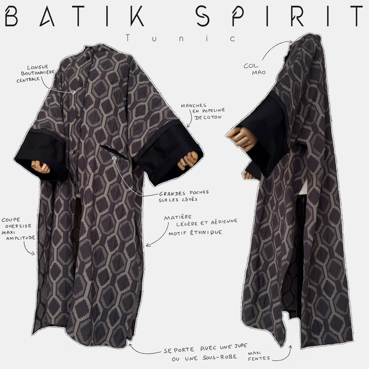 tunic batik spirit 