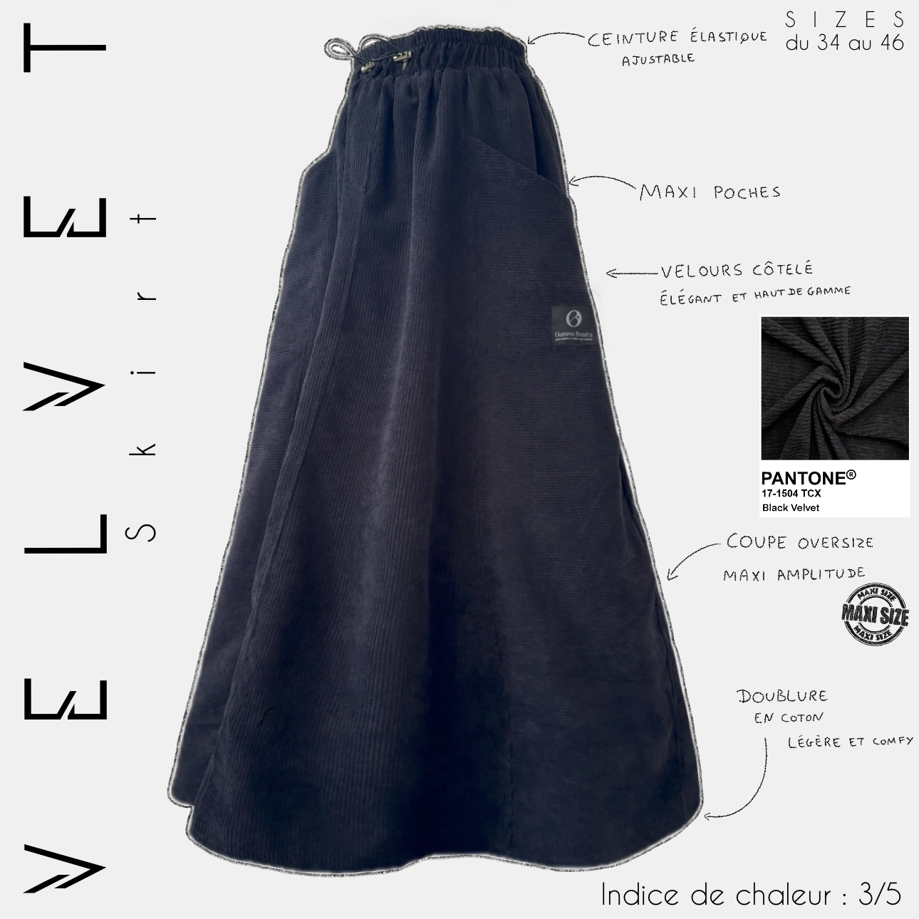 velvet skirt pantone black velvet
