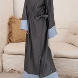 Robe Olga bicolore - ETHICALLY SOFT